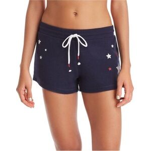 NWT P.J. Salvage Women’s Distressed Stars Pajama Shorts, Sz M